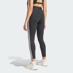 Adidas Women's Black 3-Stripes Leggings - Large
