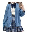Kawaii Japanese Knitted Cardigan Sweater for Women