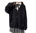 Kawaii Japanese Knitted Cardigan Sweater for Women