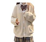 Kawaii Japanese Knitted Cardigan Sweater for Women