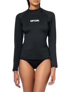 Rip Curl Women's Black Long Sleeve Rashguard