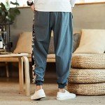 Seidarise Men's Green Cargo Jogger Pants