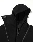 Japanese Streetwear Hoodie for Men - Black, XL