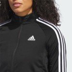 Adidas Plus Size Women's Track Top - Black