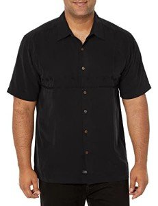 Quiksilver Tahiti Palms Floral Shirt - Black XL