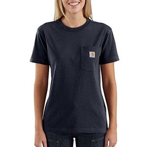 Carhartt Women's Heavyweight Pocket T-Shirt – Navy X-Large