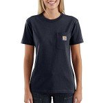 Carhartt Women's Heavyweight Pocket T-Shirt – Navy X-Large