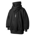 Niepce Inc Men's Oversized Hoodie with Neck Gaiter