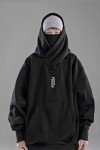 Niepce Inc Men's Oversized Hoodie with Neck Gaiter