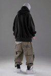 Niepce Inc Men's Oversized Hoodie with Neck Gaiter