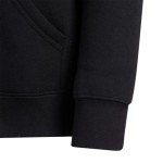 Adidas Originals Kids Black Trefoil Hoodie, Large