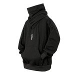 Niepce Inc Men's Oversized Hoodie with Neck Gaiter