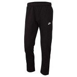 Nike Men's Club Open Hem Pants - Black Medium