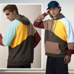 XIAOYAO Unisex Oversized Techwear Color Block Hoodie