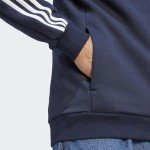 adidas Essentials Fleece 3-Stripes Full-Zip Jacket