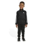 Adidas Black Tracksuit Jacket and Jogger Set