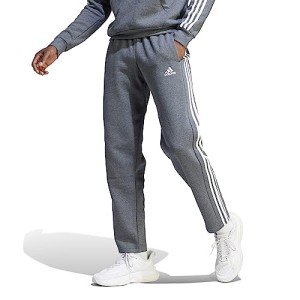 adidas Essentials 3-Stripes Open Hem Fleece Pants