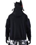 Japanese Techwear Men's Hoodie - Black
