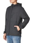 Rip Curl Men's Black Windbreaker Jacket - Small