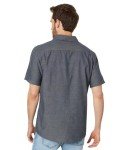 Quiksilver Men's Shoreline Button Up Top - Dark Navy