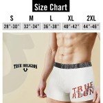 True Religion Men's Cotton Stretch Boxer Briefs 5-Pack