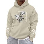 Sulayesh Rose Floral Oversized Hoodie for Men