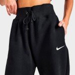 Nike Women's High-Waisted Oversized Sweatpants - Black