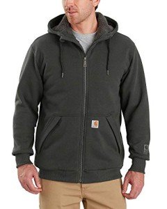 Carhartt Men's Sherpa Hooded Sweatshirt - Peat, XL