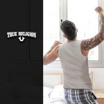 True Religion Men's Classic Ribbed Tank Top Pack