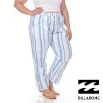 Billabong Plus Size High Waisted Beach Pants
