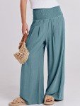 ANRABESS Women's Boho Wide Leg Linen Pants