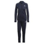 adidas Women's Essentials 3-Stripes Track Suit, Legend Ink, Large