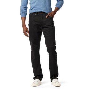Levi Strauss Signature Gold Men's Athletic Tech Jeans (Available in Big & Tall), Raven-Waterless, 36W x 32L