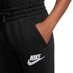 Nike Boys NSW Club Jogger Fleece Pant, Black/Black/White, X-Large