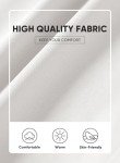 JMIERR Parachute Pants for Men Fasion Loose Fit Wide Leg Rap Pants with Drawstring High Waist Retro 80s,US 38(XL),Snow White