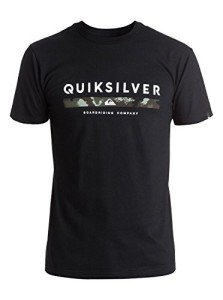 Quiksilver Men's Under Score T-Shirt, Black, 2XL