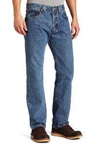 Levi's Men's 501 Original Fit Jeans (Also Available in Big & Tall), Medium Stonewash, 34W x 32L