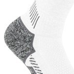 Carhartt Men's Force Performance Work Socks 3 Pair Pack, White, X-Large