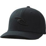 Rip Curl Men's Standard Tepan Flexfit Baseball Hat, Black