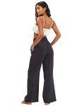 Billabong Women's Black Striped Pants - Medium