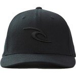 Rip Curl Men's Standard Tepan Flexfit Baseball Hat, Black