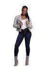 True Religion Women's Halle Mid Rise Super Skinny Fit Jean, Minimal Abrasion, 26