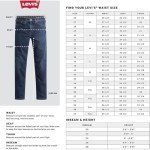 Levi's Men's 514 Straight Fit Cut Jeans (Also Available in Big & Tall), Clean Run-Dark Indigo (Advanced Stretch), 38W x 32L