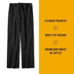 Carhartt Ripstop: Men’s Boot Cut Cargo Pant — Black, M Short