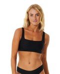 Rip Curl Women's Standard Premium Surf D-DD Cropped Bikini Top, Black