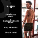 True Religion Mens Boxer Briefs Cotton Stretch Underwear for Men Pack of 4 Gold