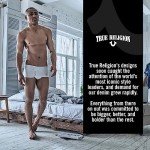 True Religion Mens Boxer Briefs Cotton Stretch Underwear for Men Pack of 4 Gold