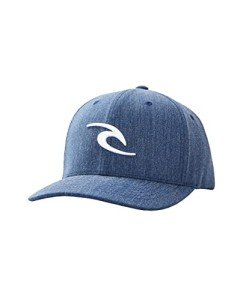 Rip Curl Men's Tepan Flexfit Baseball Hat, Navy 244