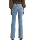 Levi's Women's Superlow Boot Jeans, Medium Indigo Destructed, 27
