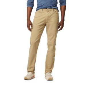 Levi Strauss Signature Gold Men's Athletic Tech Jeans (Available in Big & Tall), British Khaki-Waterless, 36W x 34L